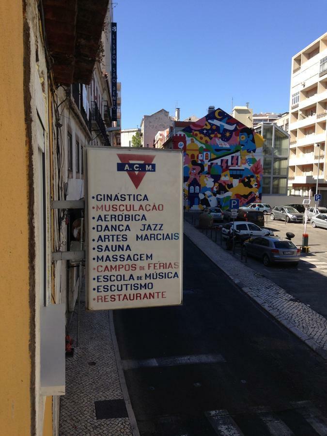 Acm Lisbon Hostel Exterior foto